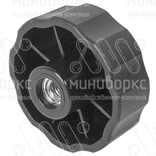 Пластиковые фиксаторы с гайкой m6 42 – Б42М6ЧС | картинка 2