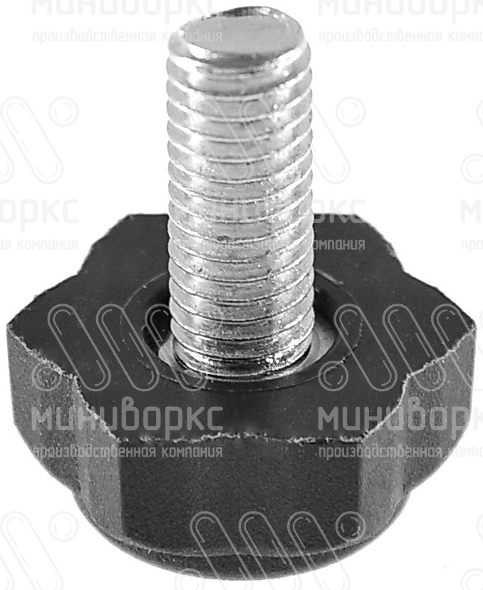 Опора резьбовая  m8x20 22 – 22М8-20ЧС | картинка 1