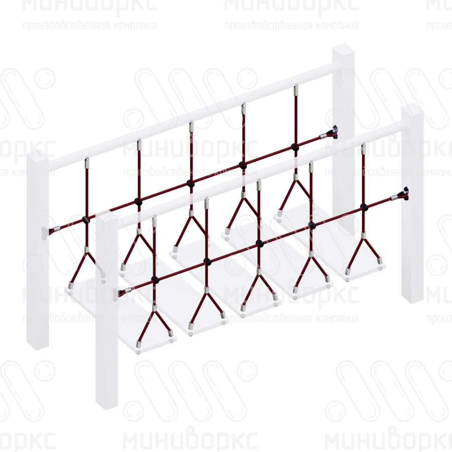Канатные ограждения для мостиков – F-0229 | картинка 5