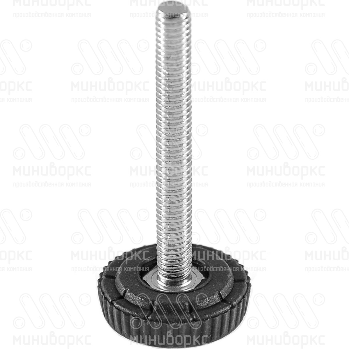 Опора резьбовая  m6x50 25 – 25М6-50ЧС | картинка 1