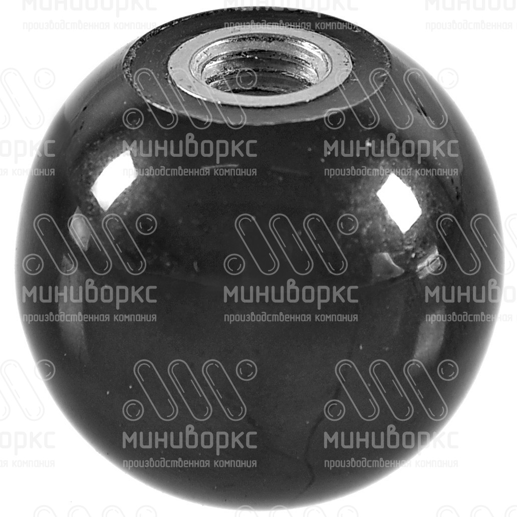 Пластиковые фиксаторы с гайкой m5 25 – KKB255ST-01H | картинка 1