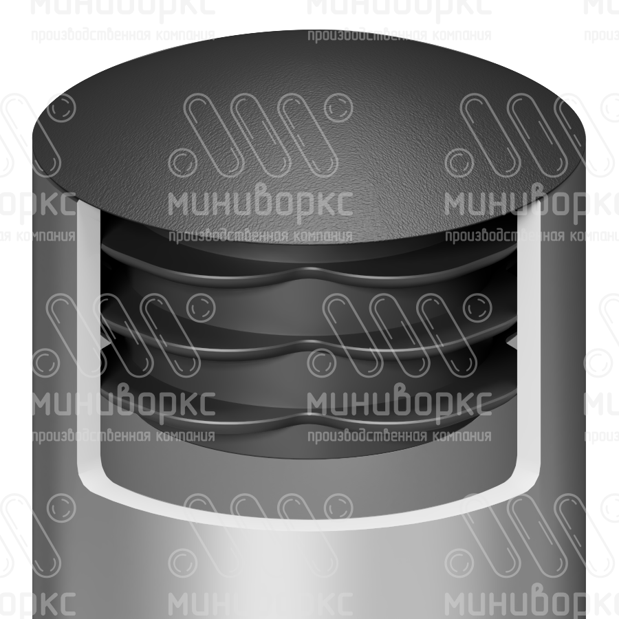 Заглушки для круглой трубы 24 – ILTB24+2,5 | картинка 4