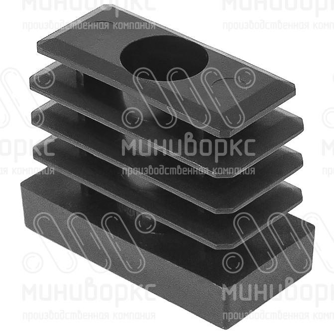 Заглушки для прямоугольной трубы 40x20 – 20-40М8НЧС | картинка 3