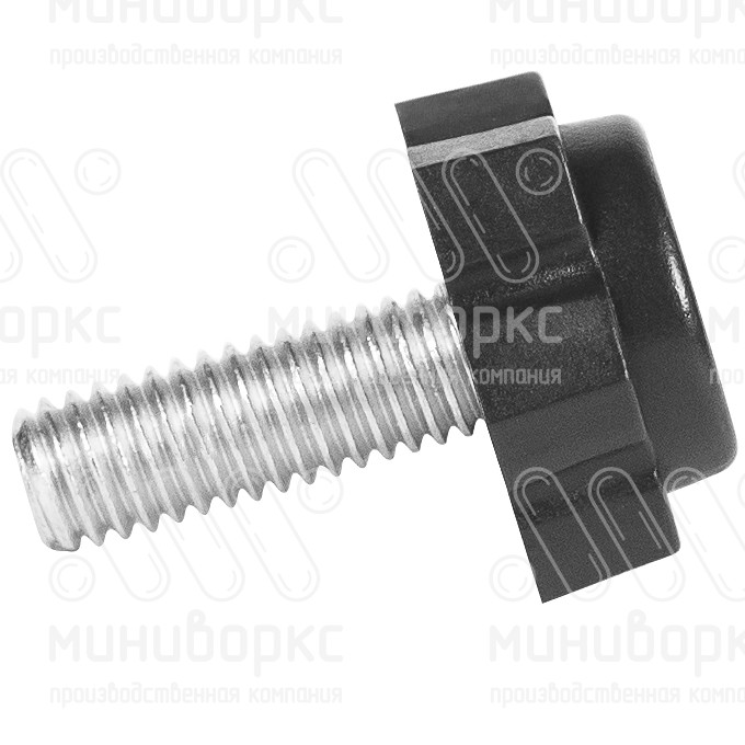 Опора резьбовая  m6x50 19 – 19М6-50ЧС | картинка 2