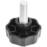 Фиксатор пластиковый с рукояткой m12x15 50 – Ф50М12-15БС