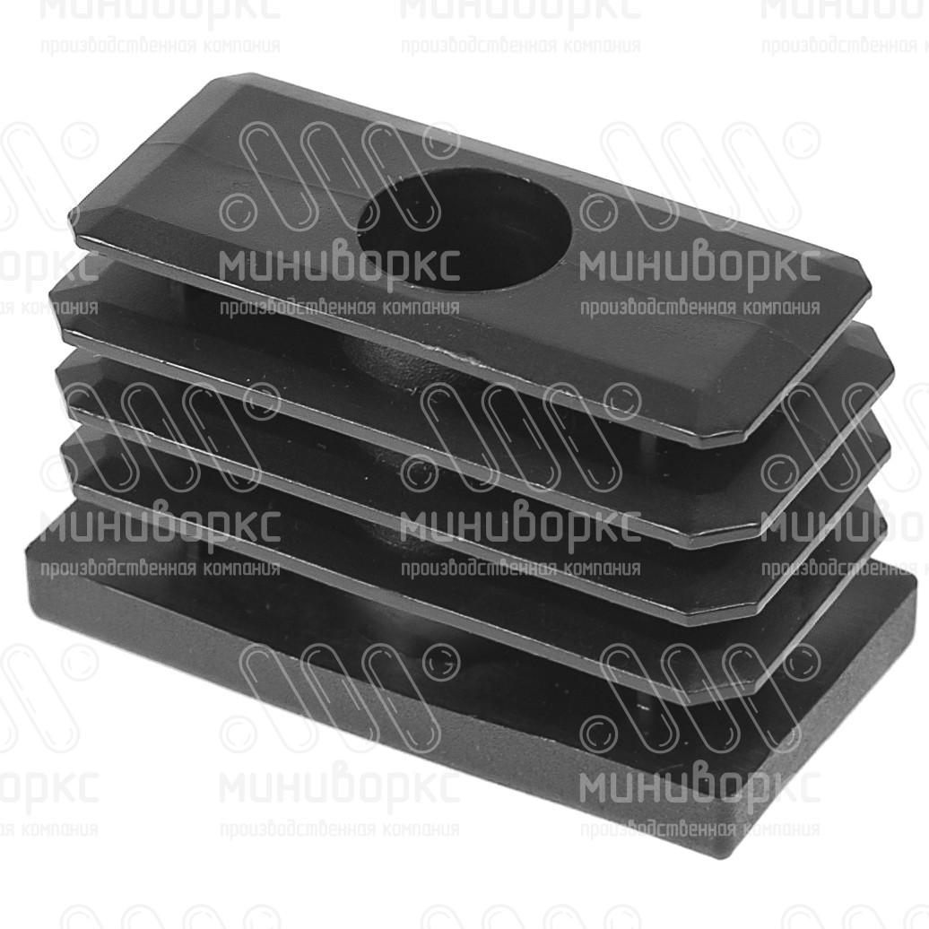 Заглушки для прямоугольной трубы 50x25 – 25-50М10НЧС | картинка 3