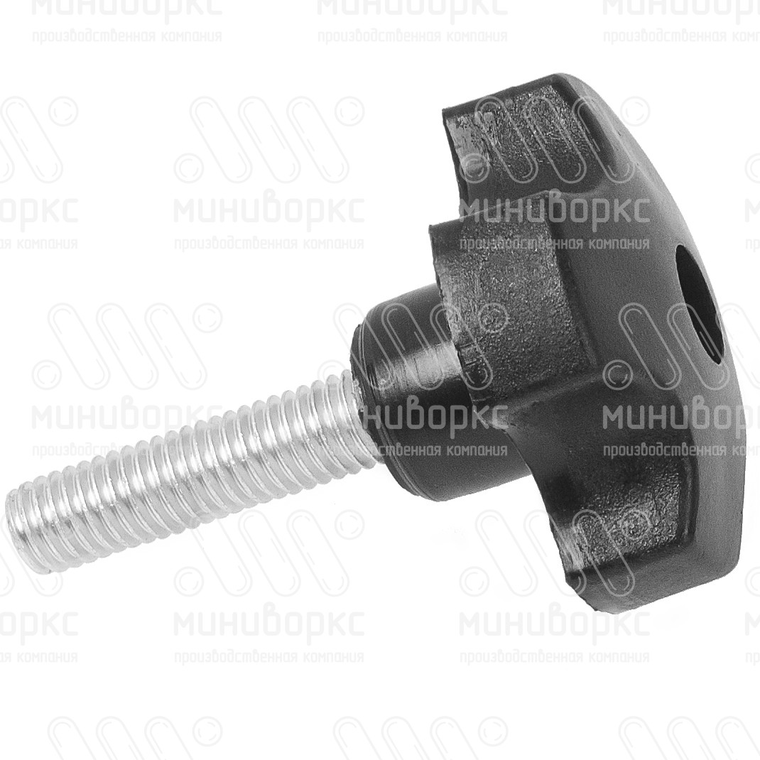 Фиксатор пластиковый с рукояткой m8x40 40 – Ф40М8-40ЧЕ | картинка 2