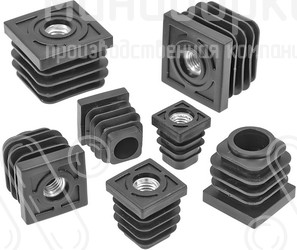 Заглушки квадратные для труб 25x25 – 25-25М8ЧС | картинка 4