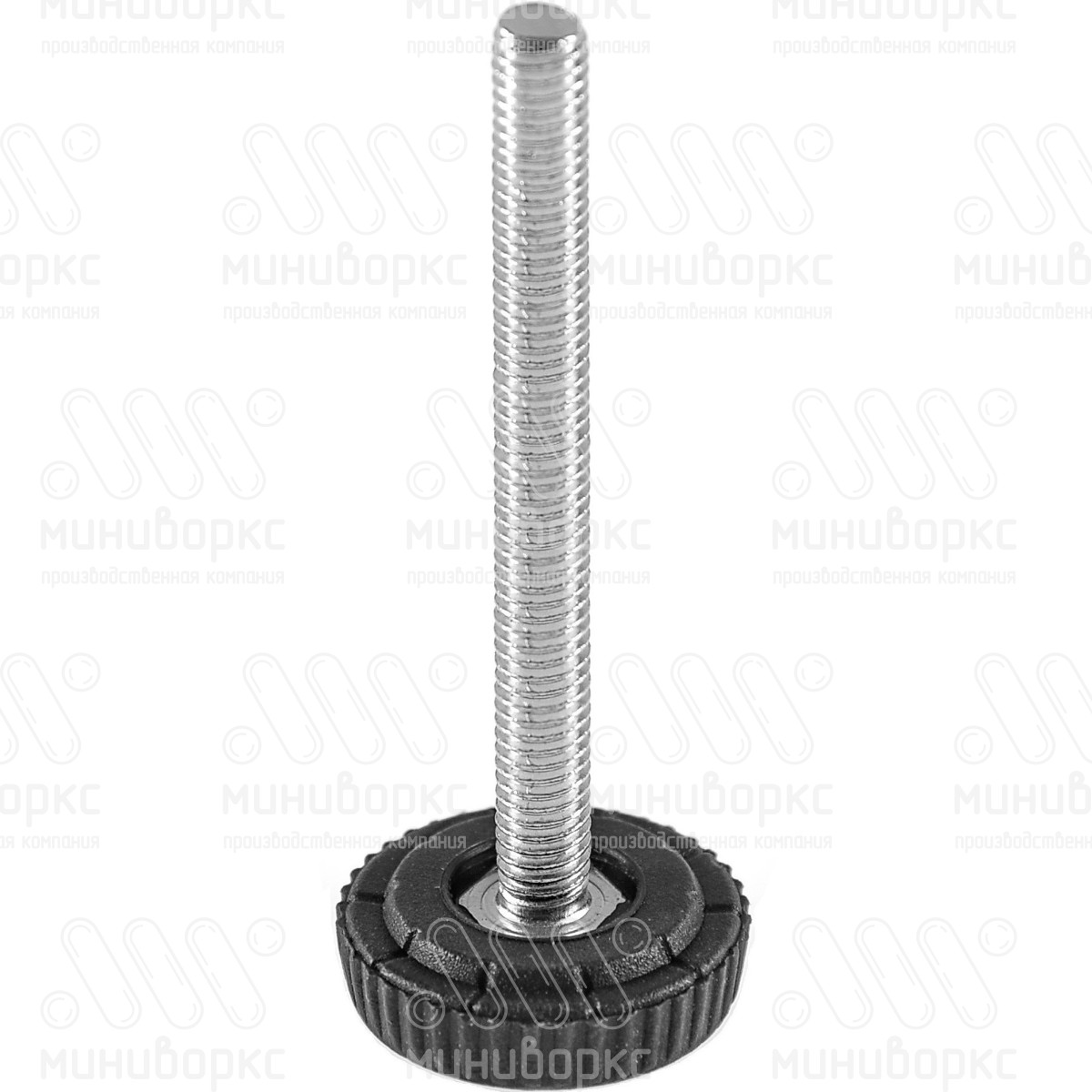 Опора резьбовая  m6x60 25 – 25М6-60ЧС | картинка 1